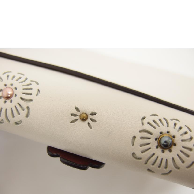 COACH コーチ/フラワースタッズ ショルダーポーチ/27086//L17**/ABランク/04