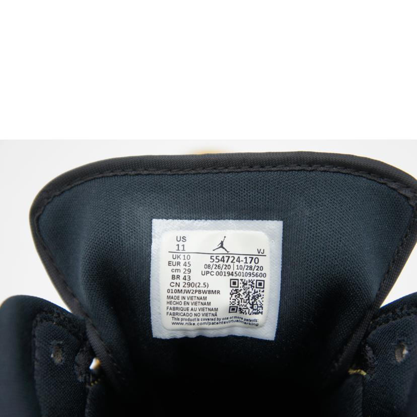 NIKE ナイキ/AIR JORDAN 1 MID 白×黄/5547240 170//Aランク/42