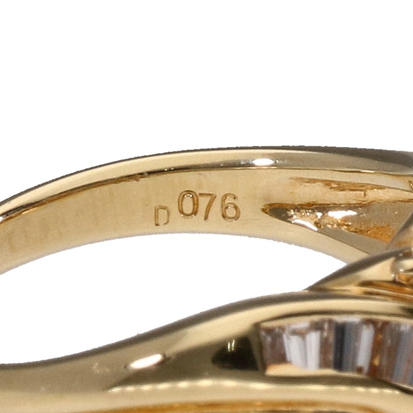 K18ダイヤリング0.76ct//Aランク/69