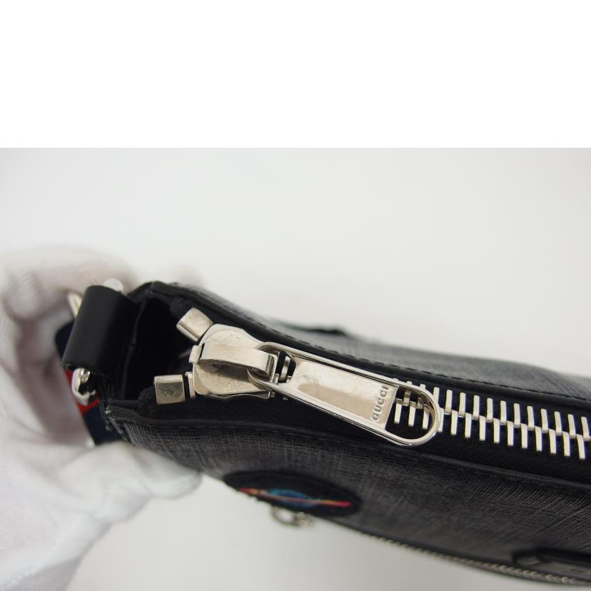 GUCCI グッチ/クーリエGGスプリームメッセンジャーショルダー/ワッペン/474137//467***/ABランク/04