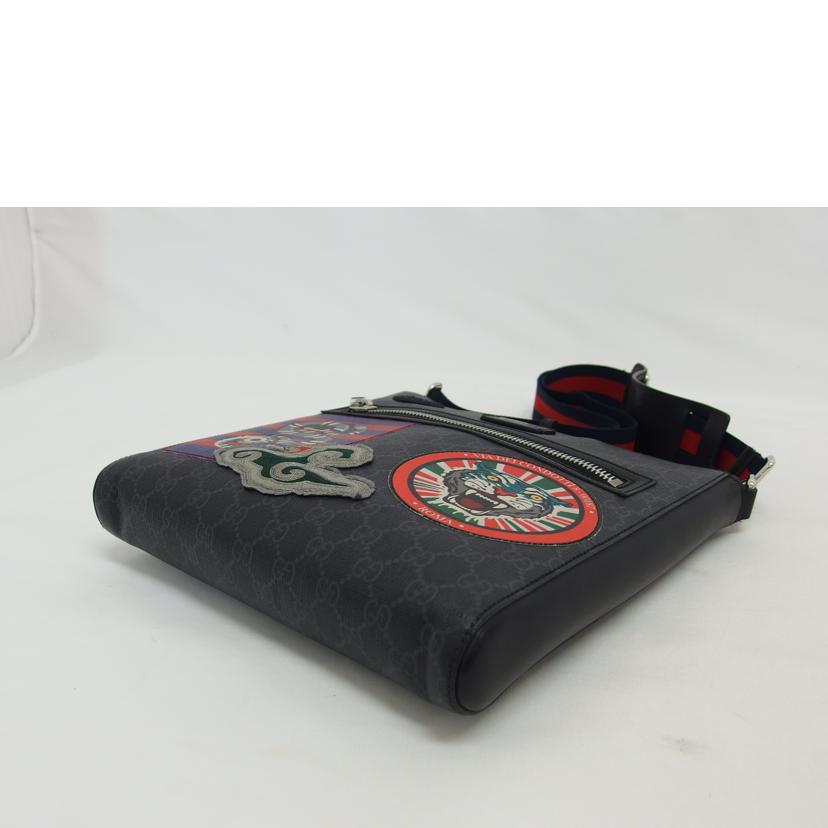 GUCCI グッチ/クーリエGGスプリームメッセンジャーショルダー/ワッペン/474137//467***/ABランク/04