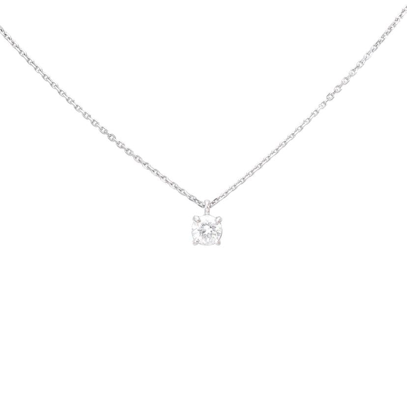 Pt900/850 ダイヤネックレス0.324ct//Aランク/05