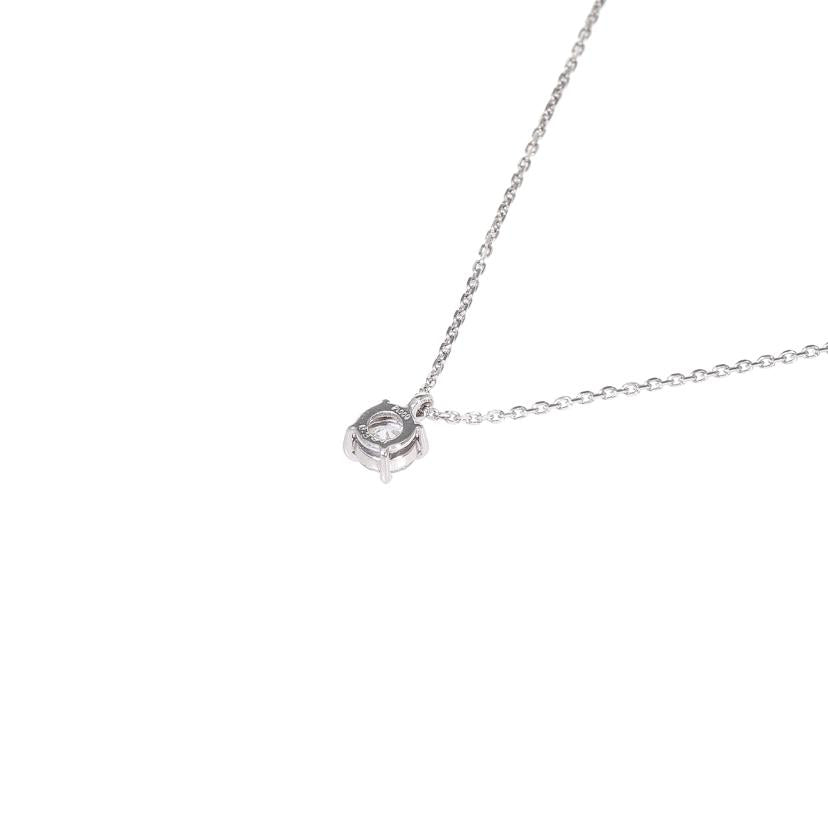 Pt900/850 ダイヤネックレス0.324ct//Aランク/05