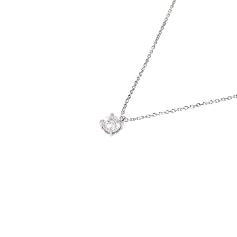Pt900/850 ダイヤネックレス0.324ct//Aランク/05