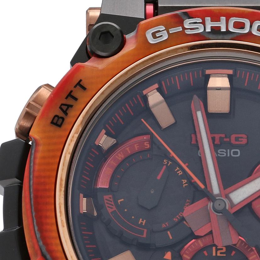 CASIO カシオ/G-SHOCK40周年モデルフレアレッド/ソーラー/モバイルリンク/MTG-B3000FR//Aランク/75