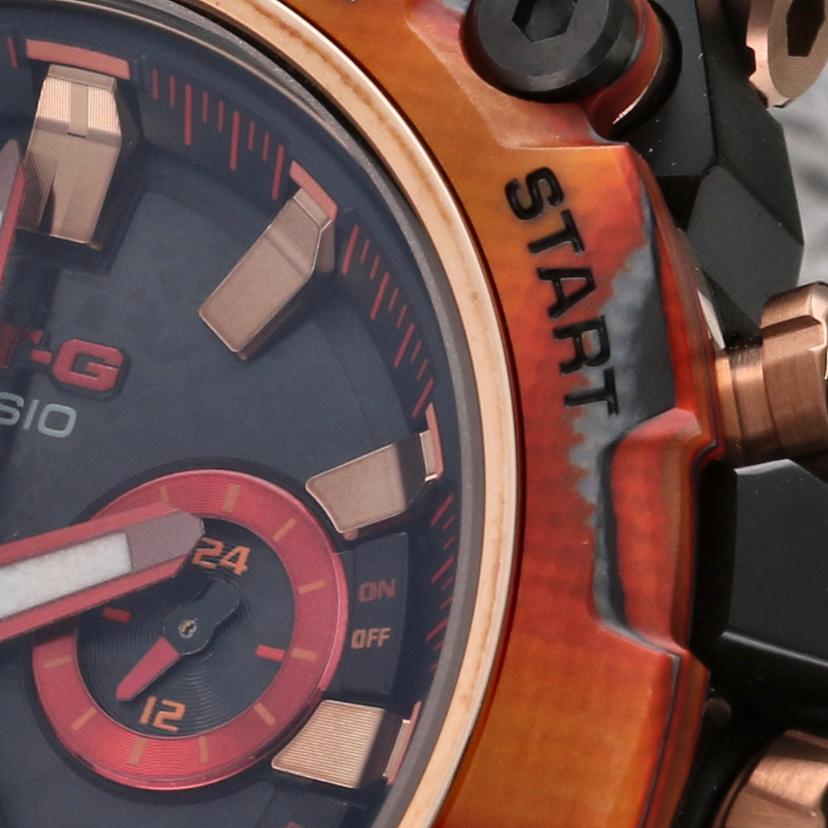 CASIO カシオ/G-SHOCK40周年モデルフレアレッド/ソーラー/モバイルリンク/MTG-B3000FR//Aランク/75