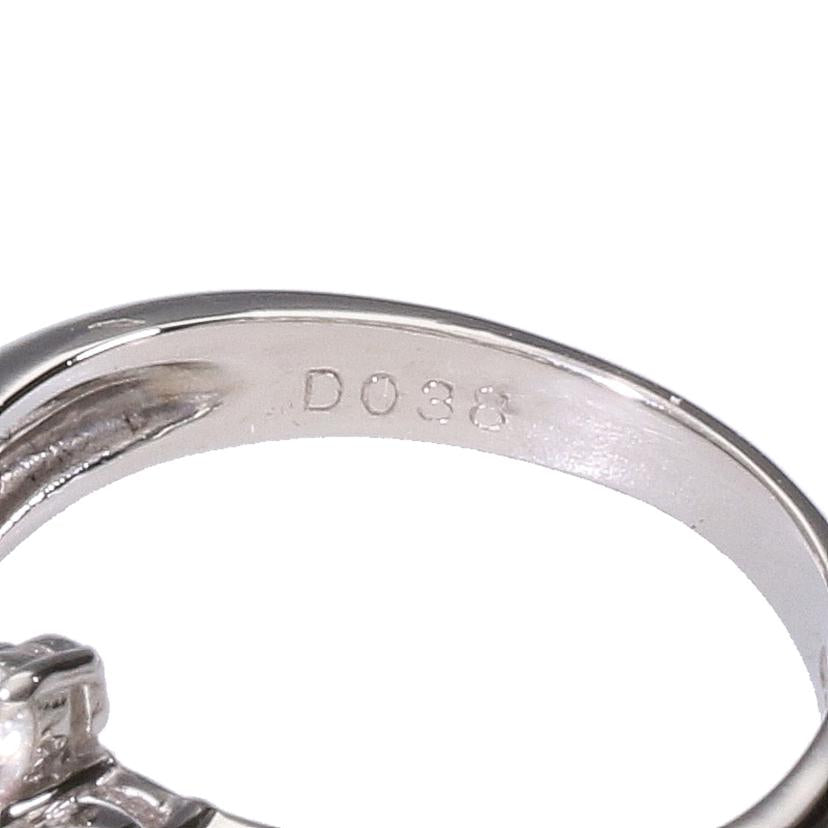 Pt850ダイヤリング0.38ct//Aランク/65