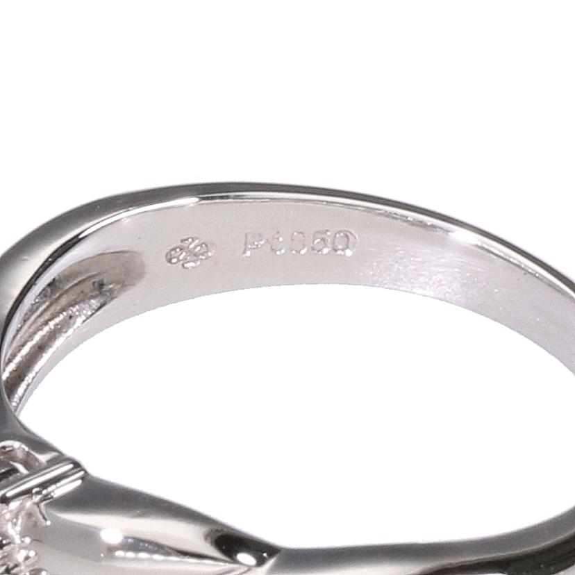 Pt850ダイヤリング0.38ct//Aランク/65