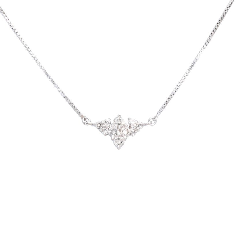 Pt850ダイヤネックレス0.50ct//Aランク/65