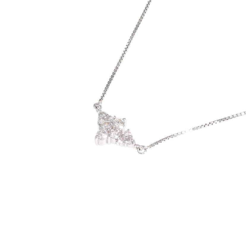 Pt850ダイヤネックレス0.50ct//Aランク/65