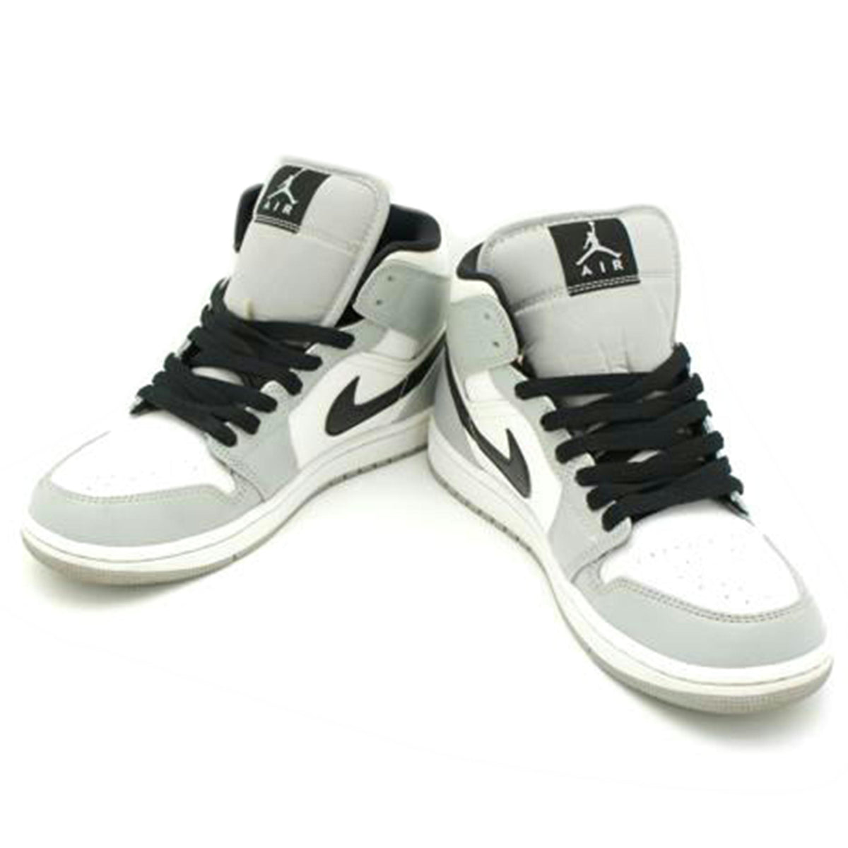 NIKE ナイキ/AIR JORDAN MID グレー×白/554724 092//ABランク/42