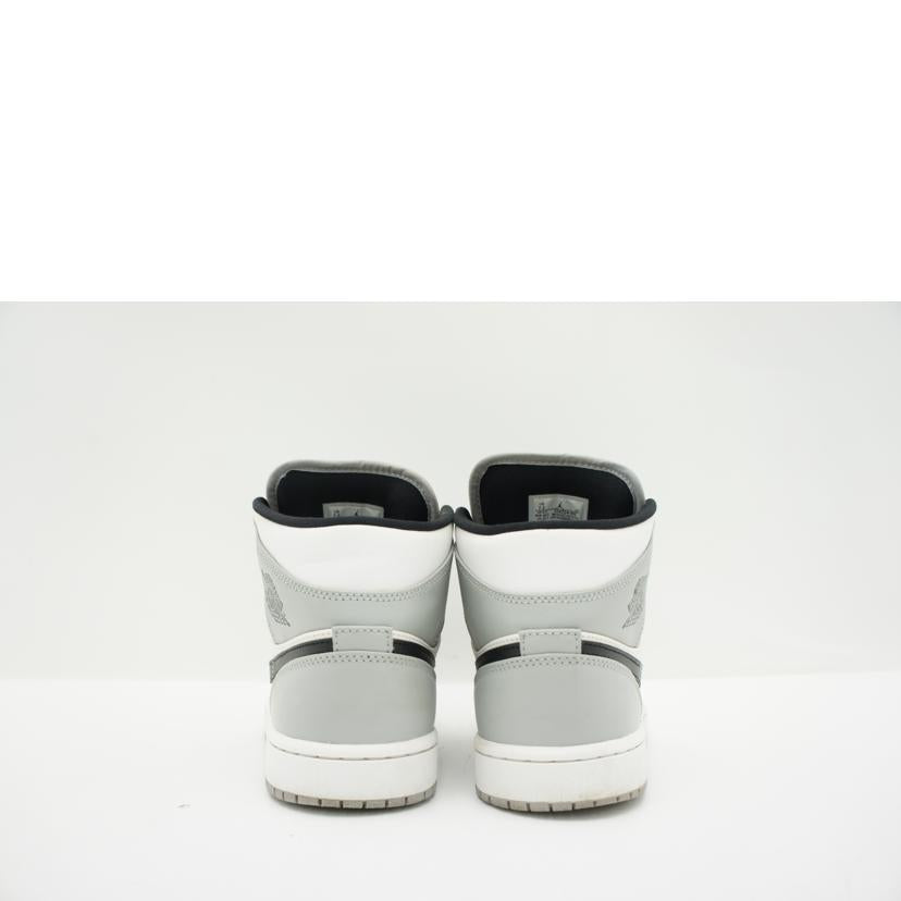 NIKE ナイキ/AIR JORDAN MID グレー×白/554724 092//ABランク/42