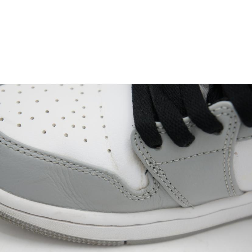 NIKE ナイキ/AIR JORDAN MID グレー×白/554724 092//ABランク/42