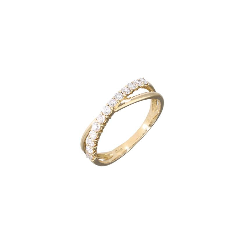 K18ダイヤリング0.33ct//Aランク/65