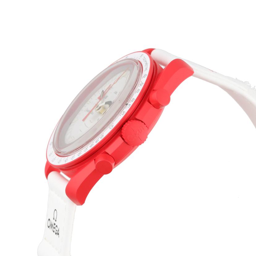 OMEGA×swatch オメガ×スウォッチ/ムーンスウォッチ/MISSION TO MARS/クオーツ/SO33R100//Aランク/22