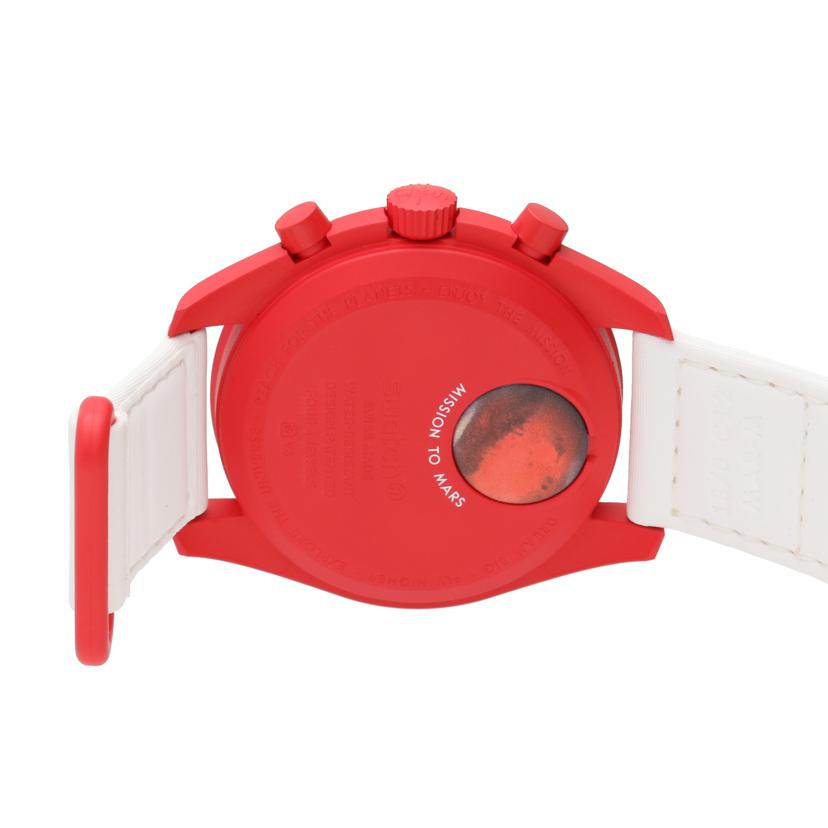 OMEGA×swatch オメガ×スウォッチ/ムーンスウォッチ/MISSION TO MARS/クオーツ/SO33R100//Aランク/22