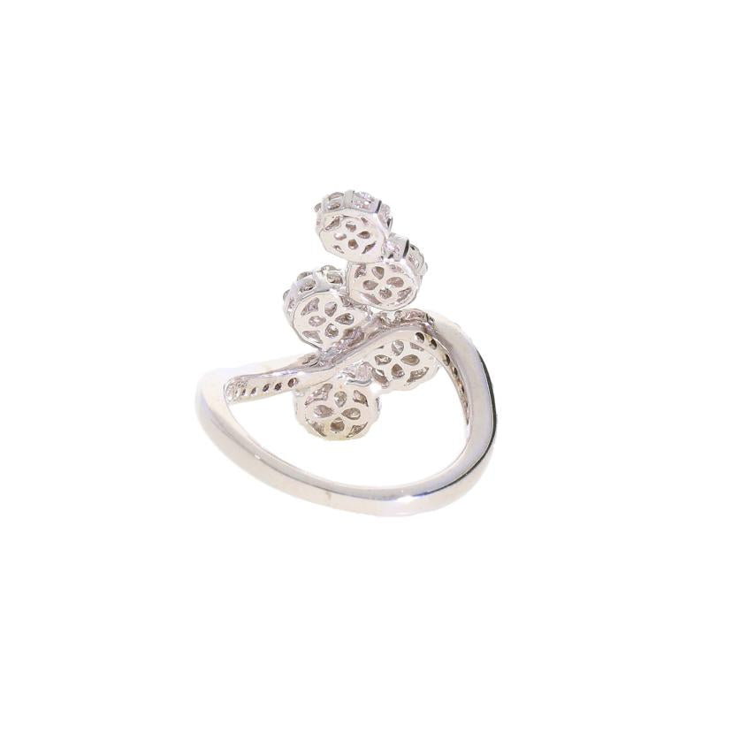 K18WGダイヤリング1.00ct//Aランク/67