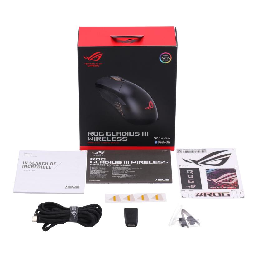 ASUS エイスース /ワイヤレスゲーミングマウス/P706 ROG GLADIUS III WL//M6MPGD534209/Bランク/62