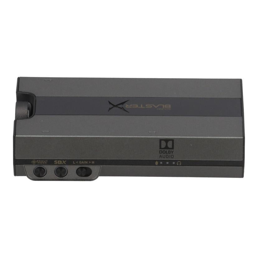 CREATIVE クリエイティブ /ゲーミングUSB DAC/Sound BlasterX G6/SBX-G6//YDSB1770105000268V/Bランク/62