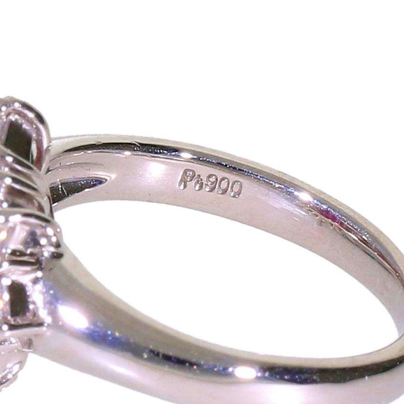 PT900ルビーダイヤリング1.09/D0.53ct//ABランク/59