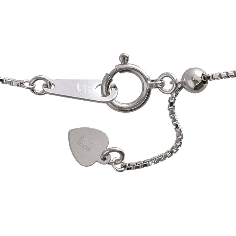 K18WGダイヤネックレス1.00ct//Aランク/84