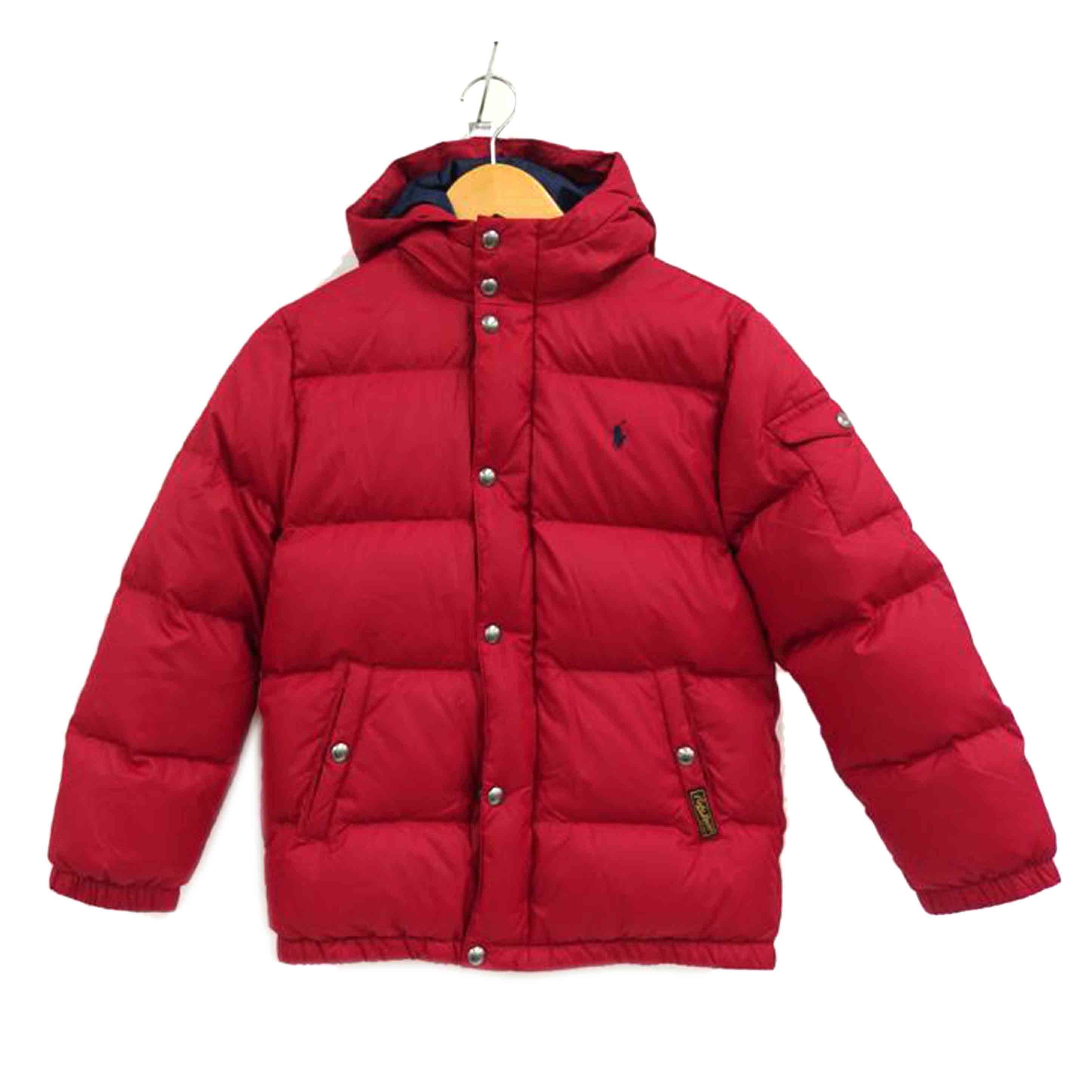 RALPH LAUREN ラルフローレン/キッズダウンジャケット/RED//Bランク/82