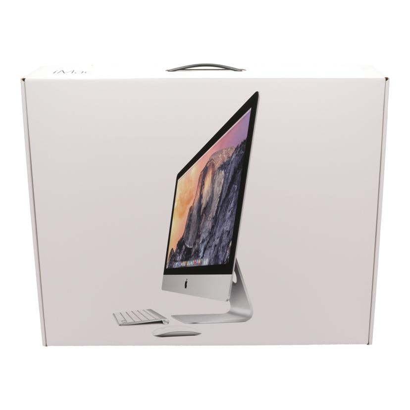 Apple アップル /iMac(Retina 5K,27インチ,Late 2014)/A1419 Z0QX000A4//C02Q404ZFY14/Bランク/75