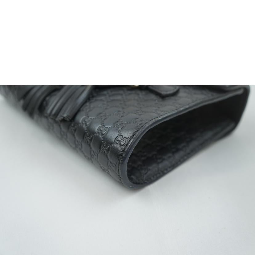 GUCCI グッチ/エミリー ホースビット マイクログッチシマチェーンショルダー/449636//493***/ABランク/67