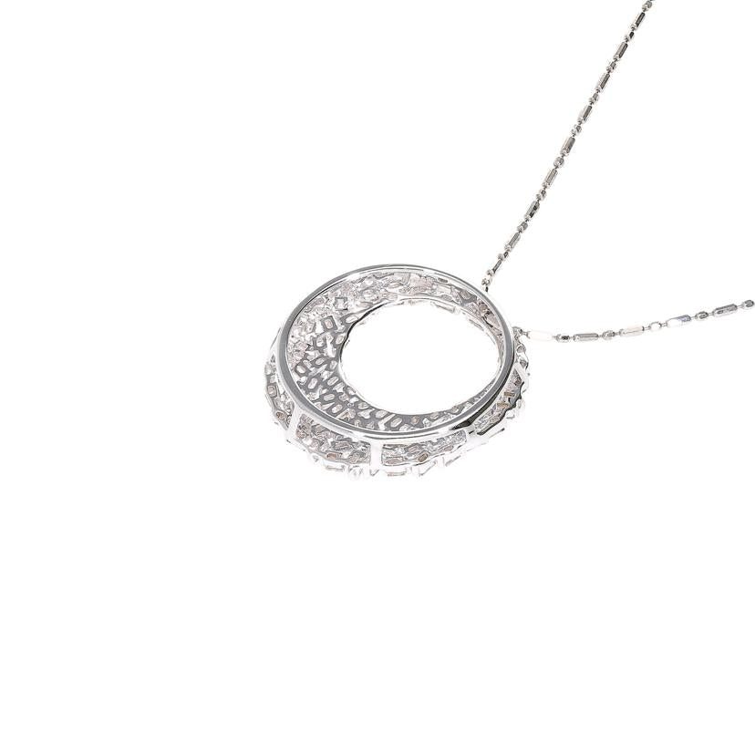K18WGダイヤネックレス0.55ct//Aランク/78