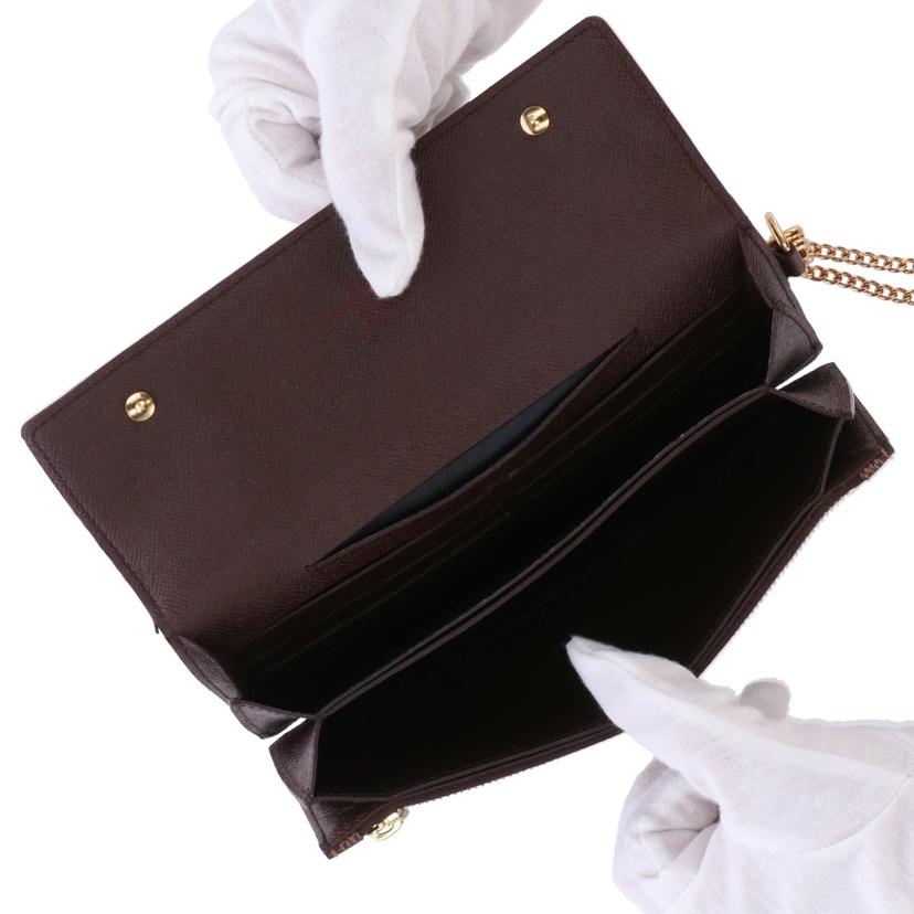 LOUIS VUITTON ルイヴィトン/ポルト・フォイユ・アコルディオン エベヌ/ダミエ/N60002//TH2***/ABランク/91