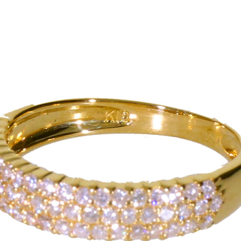 K18ダイヤリング0.50ct//Aランク/78