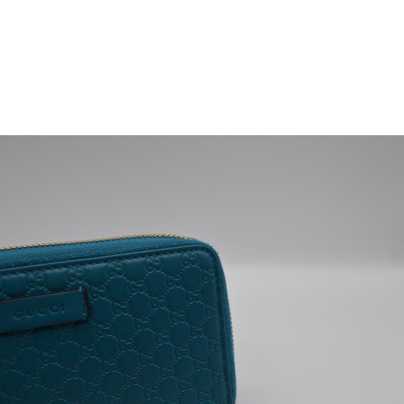 GUCCI グッチ/マイクログッチシマコンパクトラウンドファスナー財布/449423//114*/Aランク/89