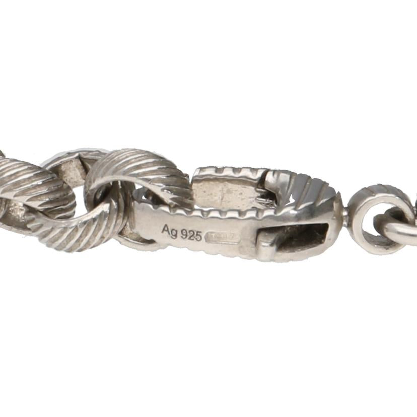 GUCCI グッチ/Bee Ag925コインインターロッキングブレスレット/18cm//4531F/ABランク/91