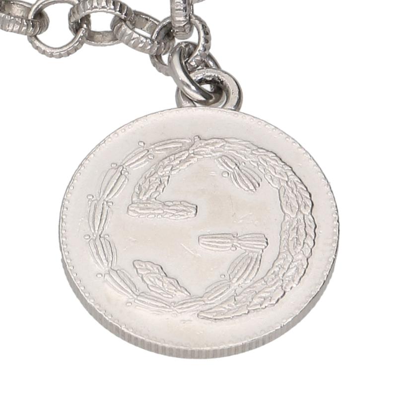 GUCCI グッチ/Bee Ag925コインインターロッキングブレスレット/18cm//4531F/ABランク/91