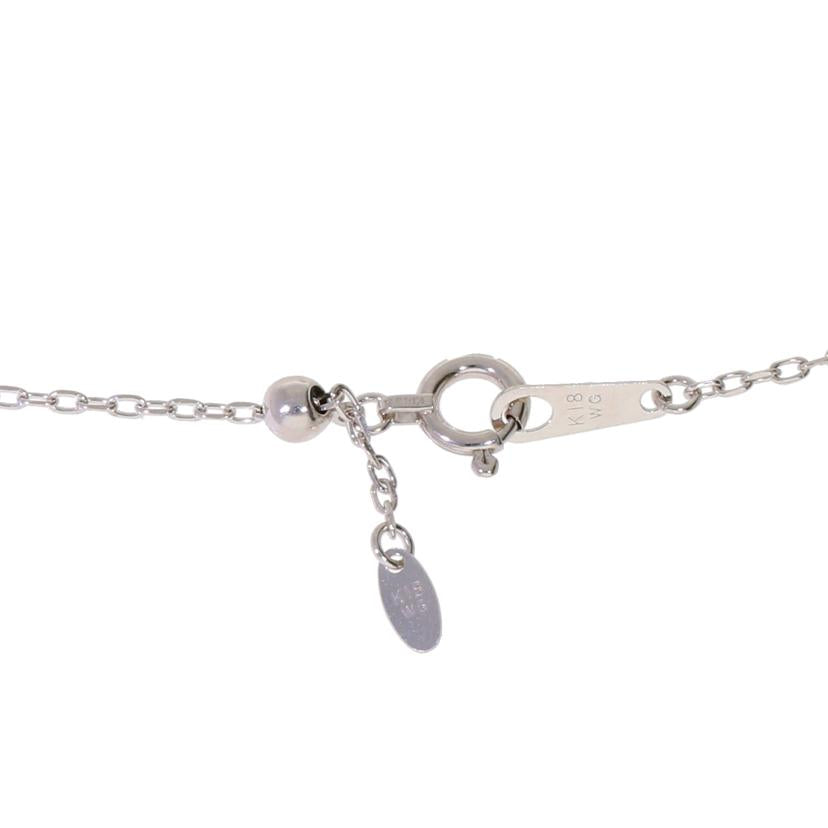K18WGダイヤネックレス1.00ct//Aランク/67