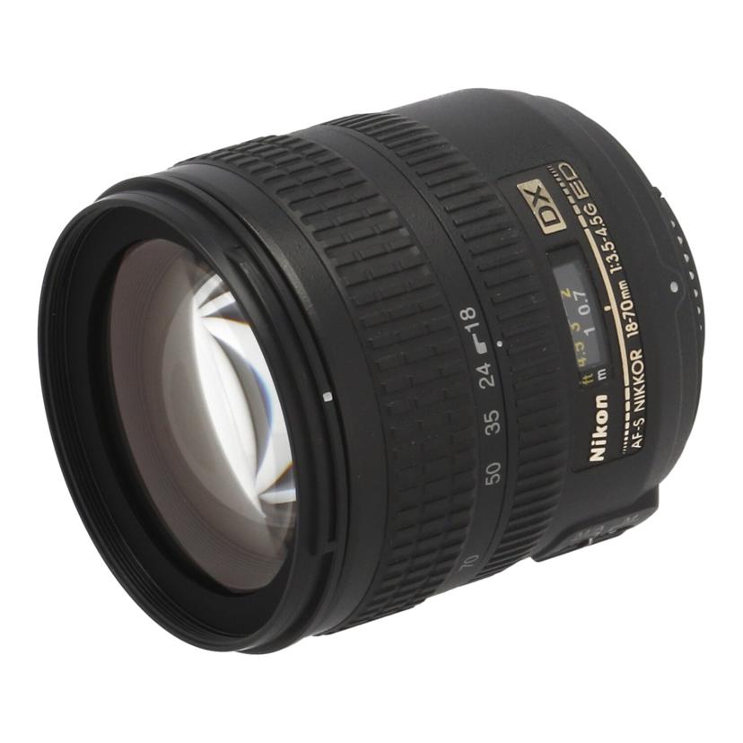 Nikon ニコン/交換レンズ/18-70mm/AF-S DX 18-70mm f3.5-4.5G ED//2117457/Bランク/93