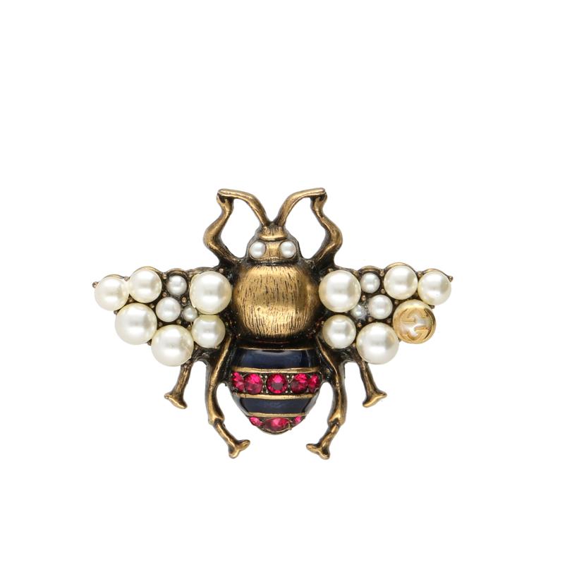 GUCCI グッチ/Bee インターロッキングリング//M(14)/Aランク/91