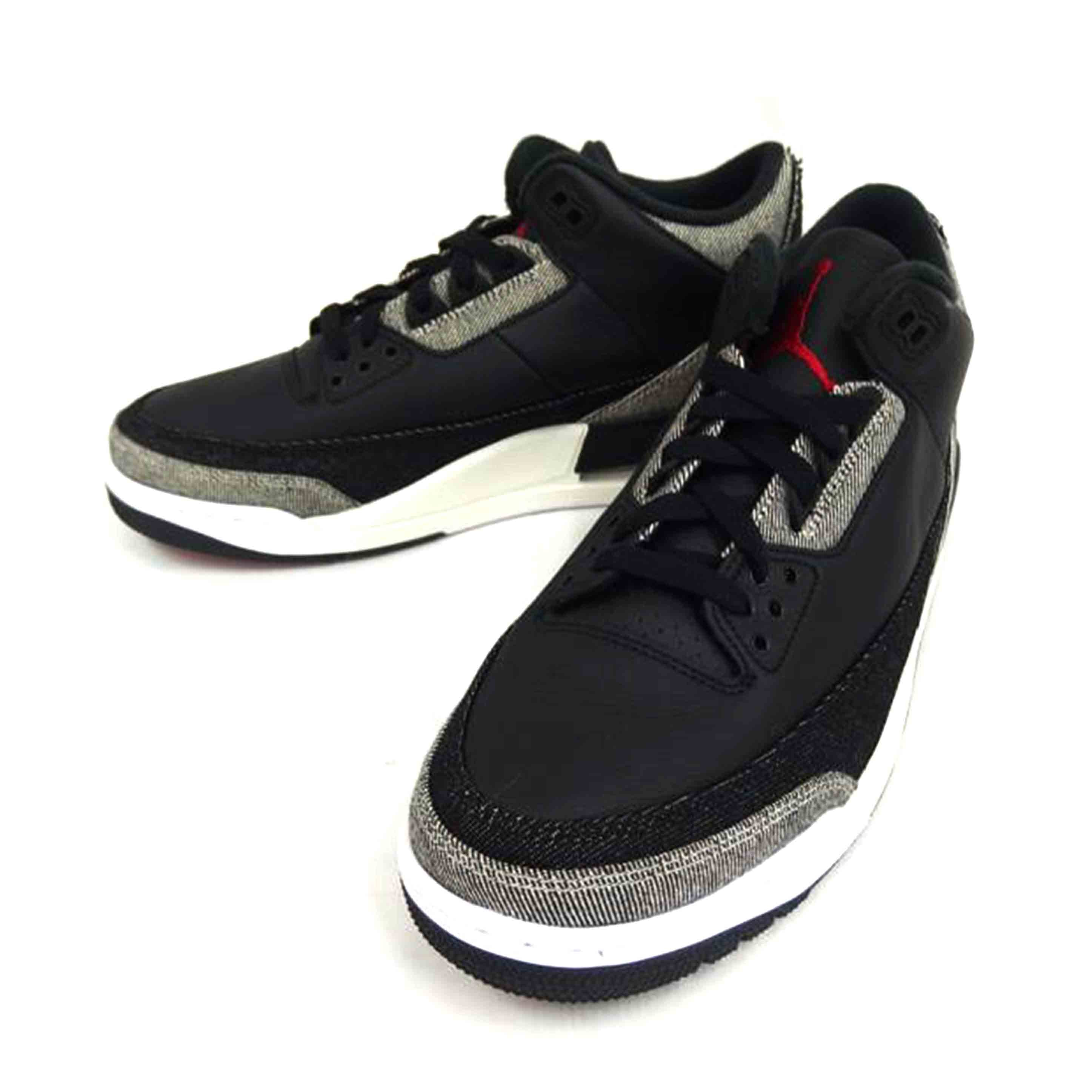 NIKE NIKE/Levi’s×AirJordan3RetroSP/黒デニム/IR0914-400//サイズ27cm/Aランク/82