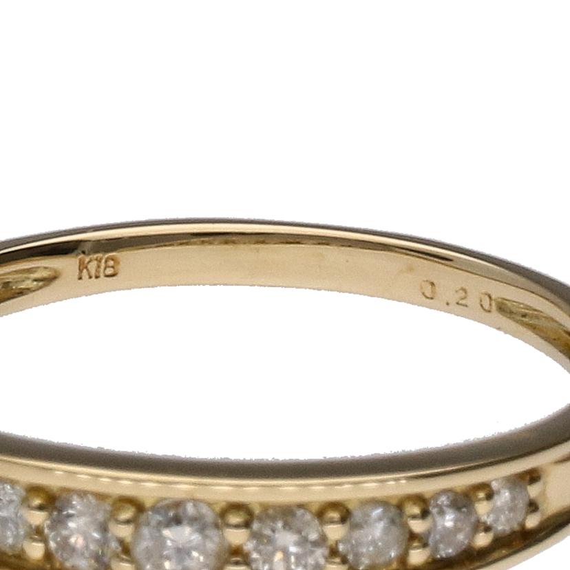K18ダイヤリング0.20ct//Aランク/65