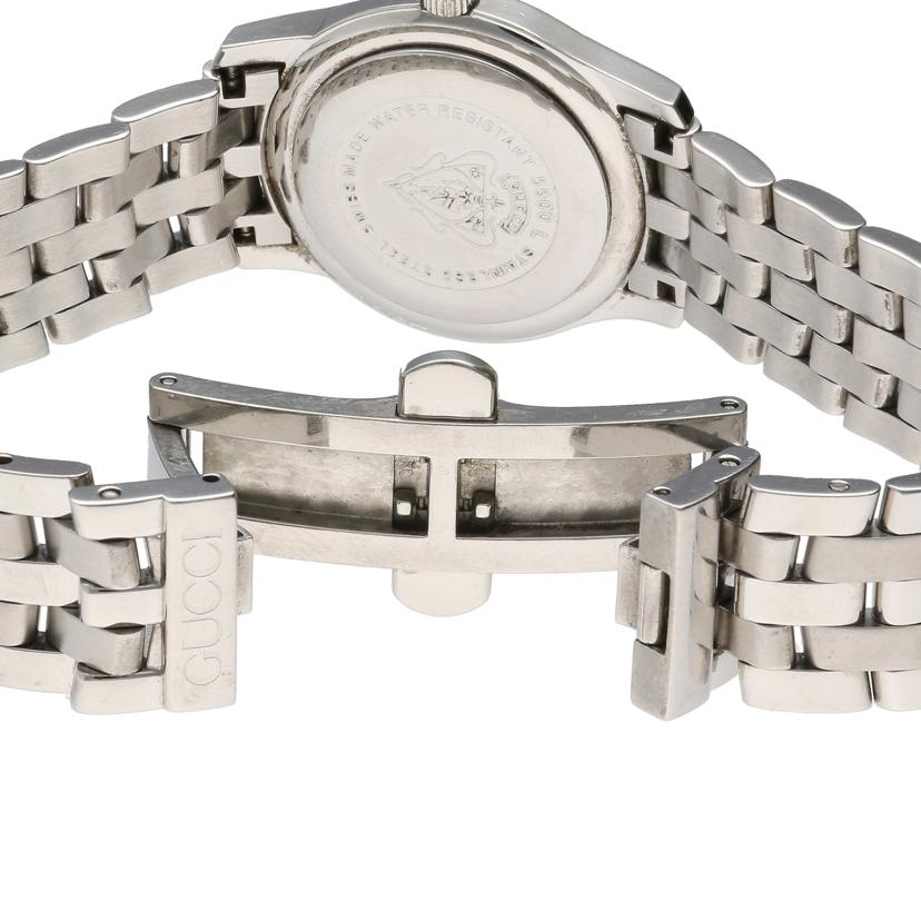 GUCCI グッチ/GUCCI/Gクラス黒文字盤/レディースクオーツ/5500L//ABランク/75