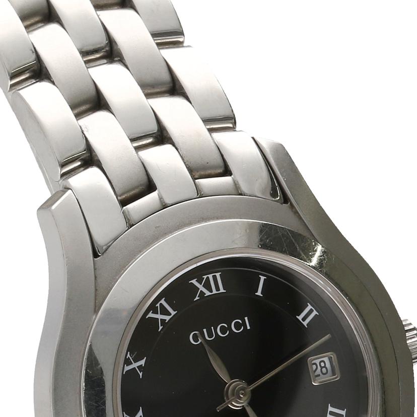 GUCCI グッチ/GUCCI/Gクラス黒文字盤/レディースクオーツ/5500L//ABランク/75