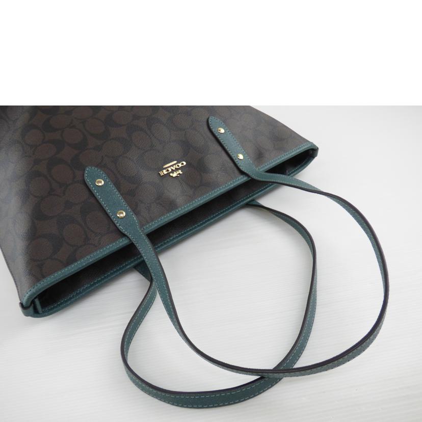 COACH コーチ/シグネチャーPVCレザートート/F32191//F18**/Bランク/64