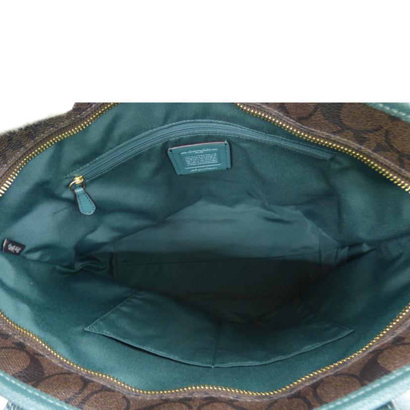 COACH コーチ/シグネチャーPVCレザートート/F32191//F18**/Bランク/64