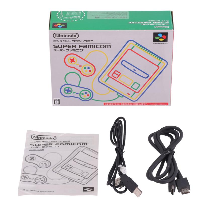 Nintendo 任天堂 ニンテンドー /クラシックミニ スーパーファミリーコンピューター/CLV-S-SHVF//SJE107792136/ABランク/62