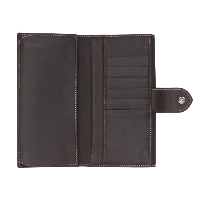 GUCCI グッチ/GGキャンバス2つ折りロングウォレット/203550//206*/Aランク/91