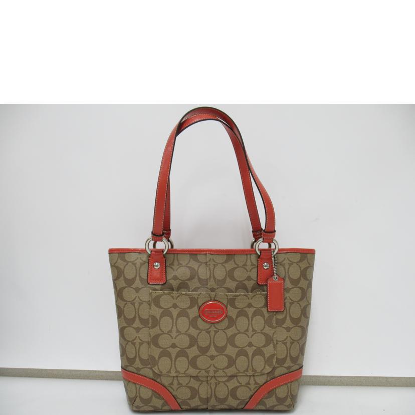 COACH/トートバッグ/PVC/シグネチャー/F18917//F12**/ABランク/63