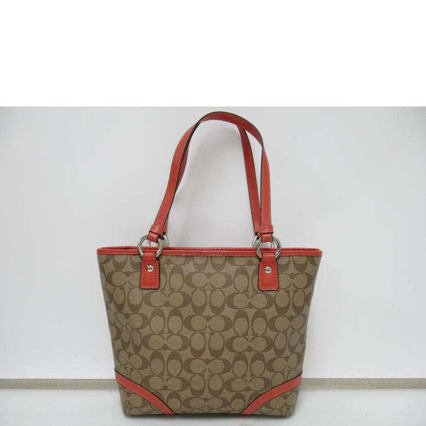 COACH/トートバッグ/PVC/シグネチャー/F18917//F12**/ABランク/63