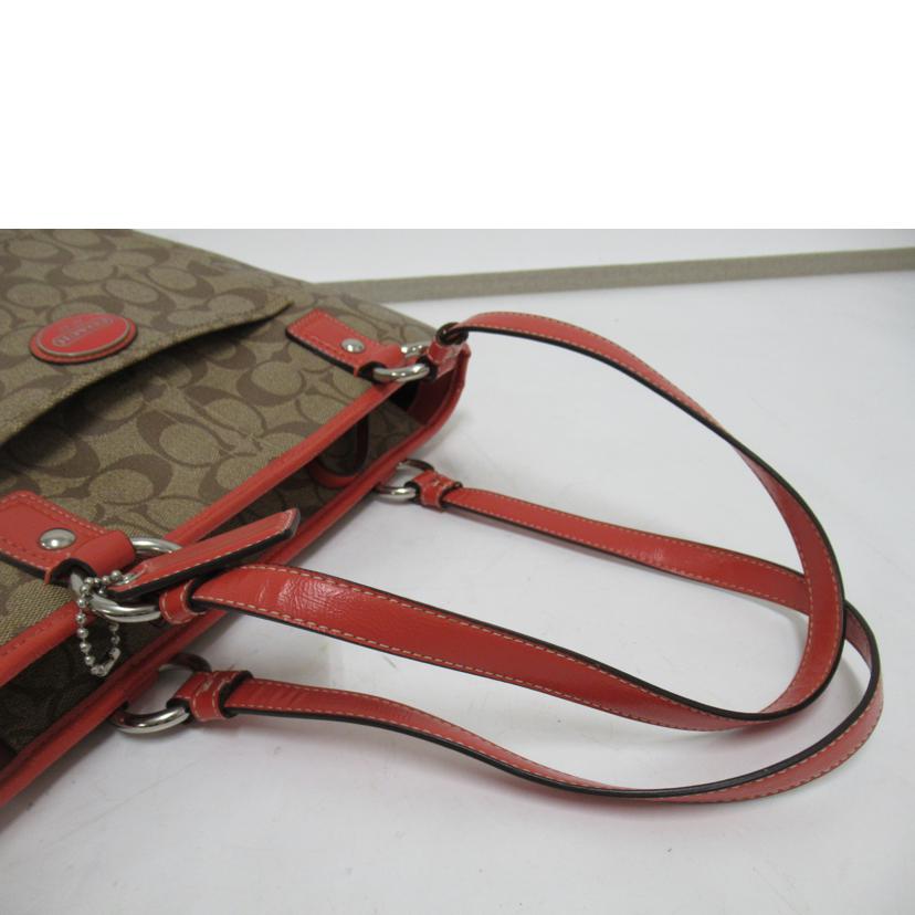 COACH/トートバッグ/PVC/シグネチャー/F18917//F12**/ABランク/63