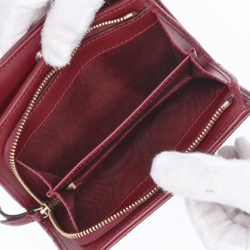 GUCCI グッチ/ダブルGコンパクトウォレット/781583//041*/SAランク/91