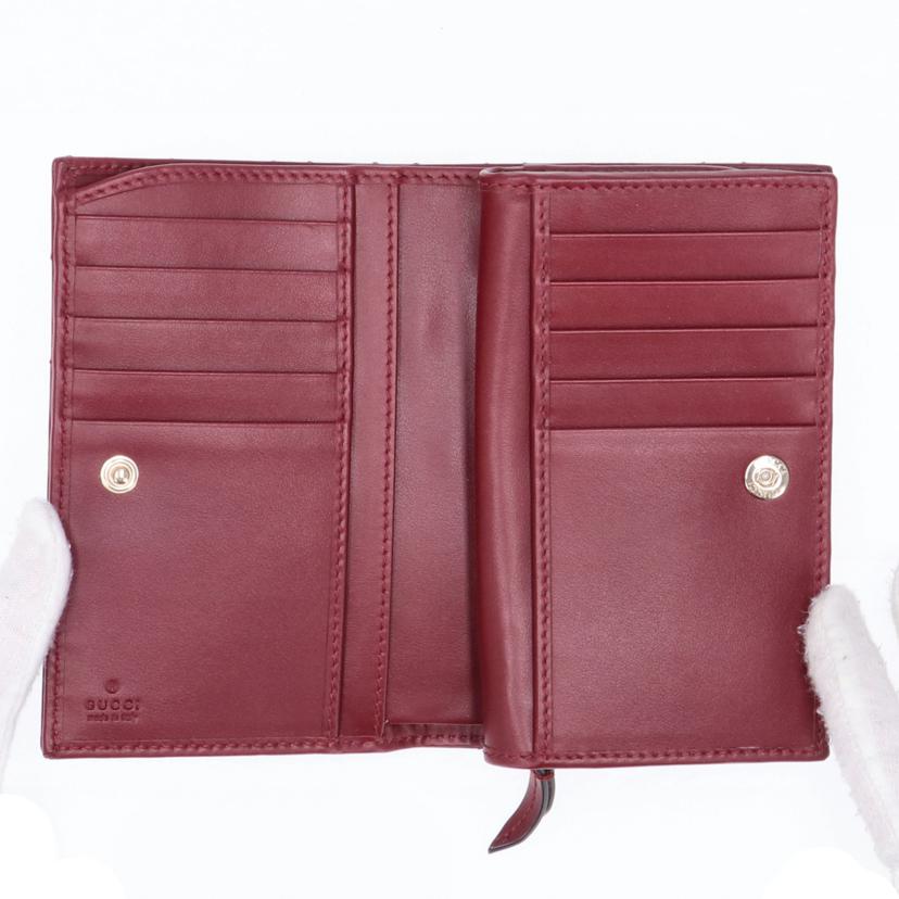 GUCCI グッチ/ダブルGコンパクトウォレット/781583//041*/SAランク/91
